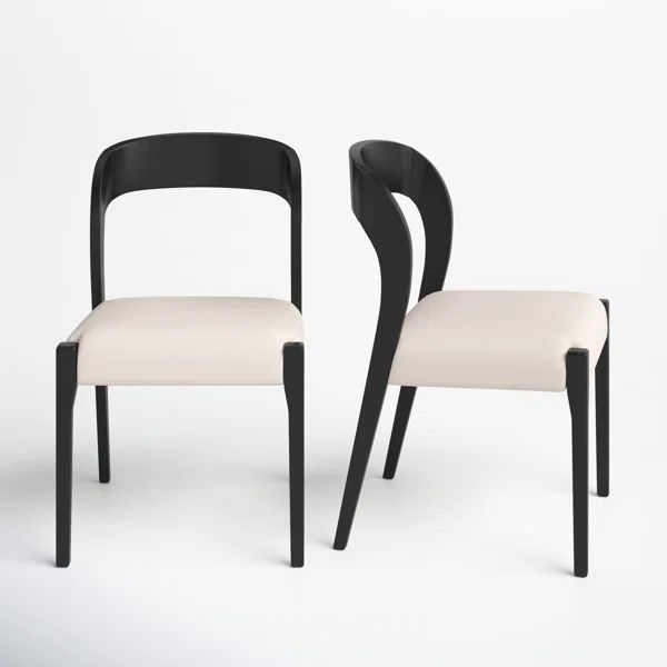 Kyndi Solid Wood Dining Chair (Set of 2) | Wayfair North America