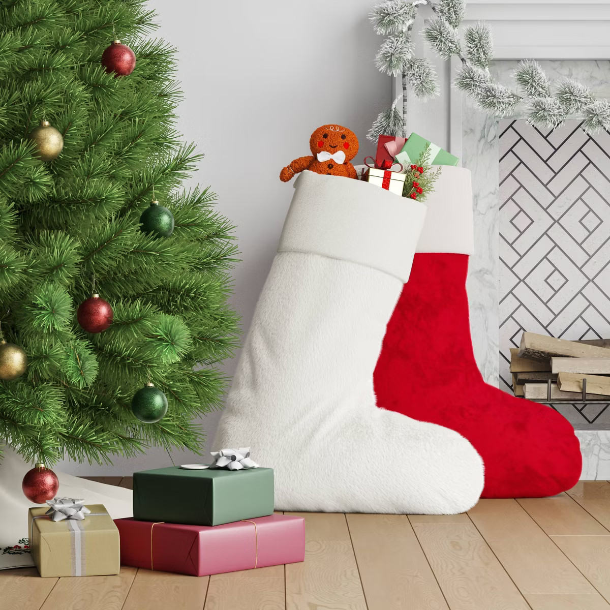 36" Christmas Velvet Stocking Red - Wondershop™ | Target