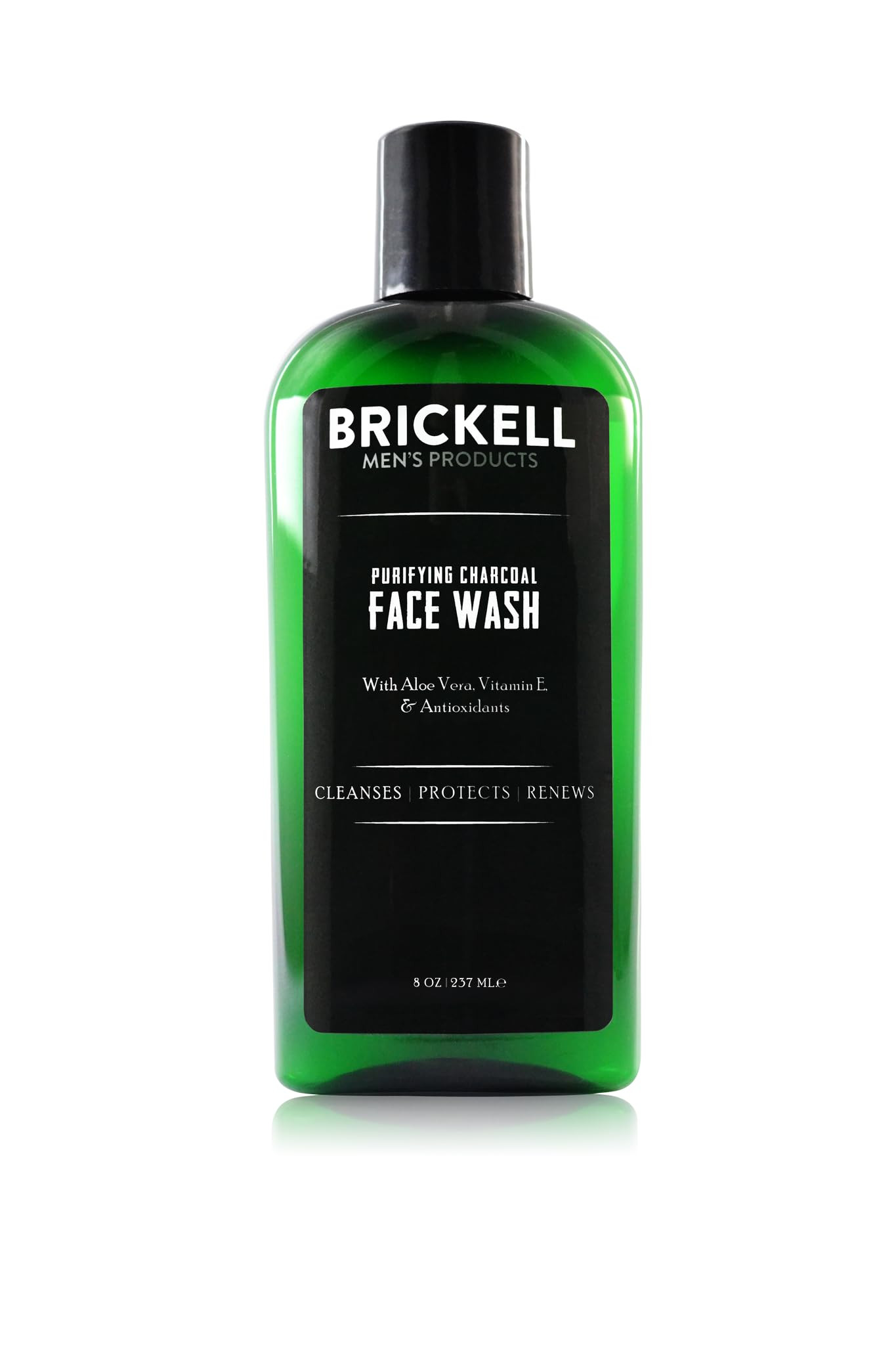 Brickell Men's Purifying Charcoal Face Wash for Men, Natural and Organic Daily Facial Cleanser, 8... | Amazon (US)
