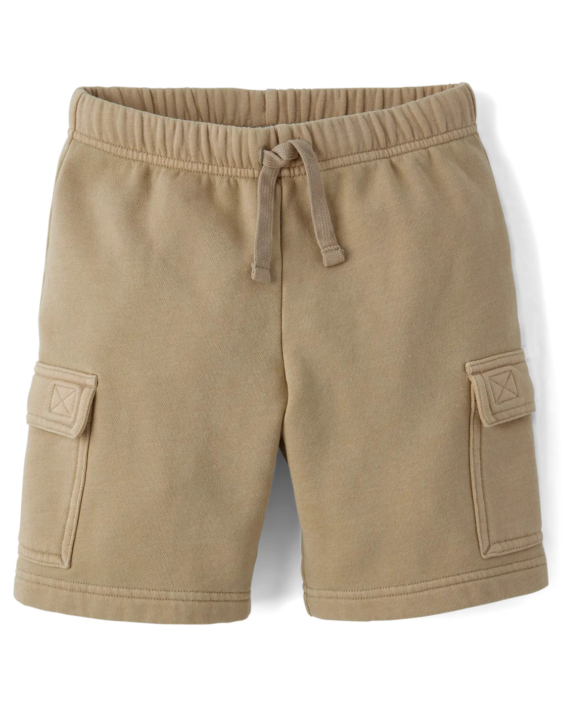 Kids Garment Dyed Premium Fleece Cargo Shorts - gray | The Children's Place