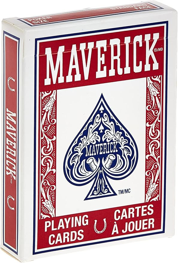 Maverick Standard Index Playing Cards, 1 CT (Colors May Vary) | Amazon (US)