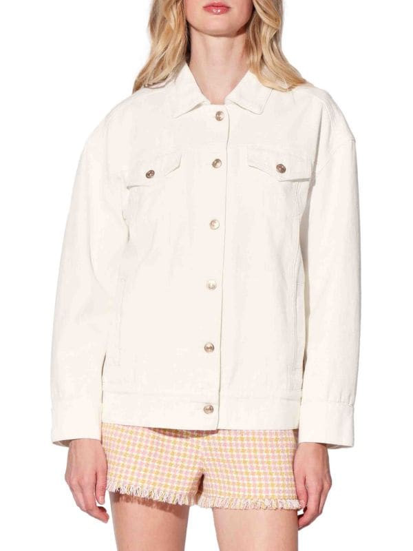 Light Wash Raelynn Denim Jacket | Saks Fifth Avenue OFF 5TH