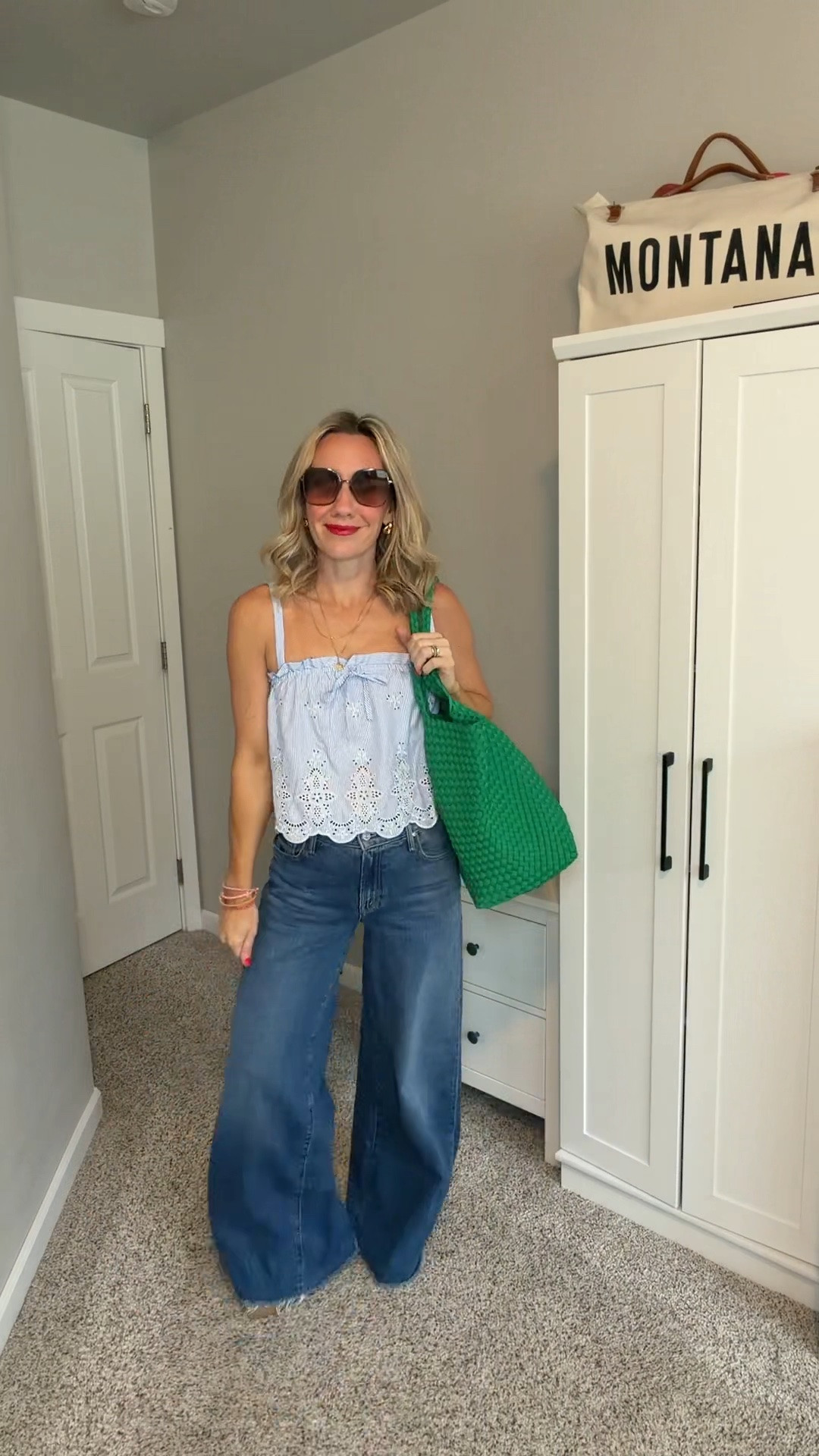 Loving this high low look! This tank is a gem of an Amazon find & my favorite mother jeans! 

And yes, my green purse is my absolute favorite accessory!!

#LTKootd #LTKgrwm