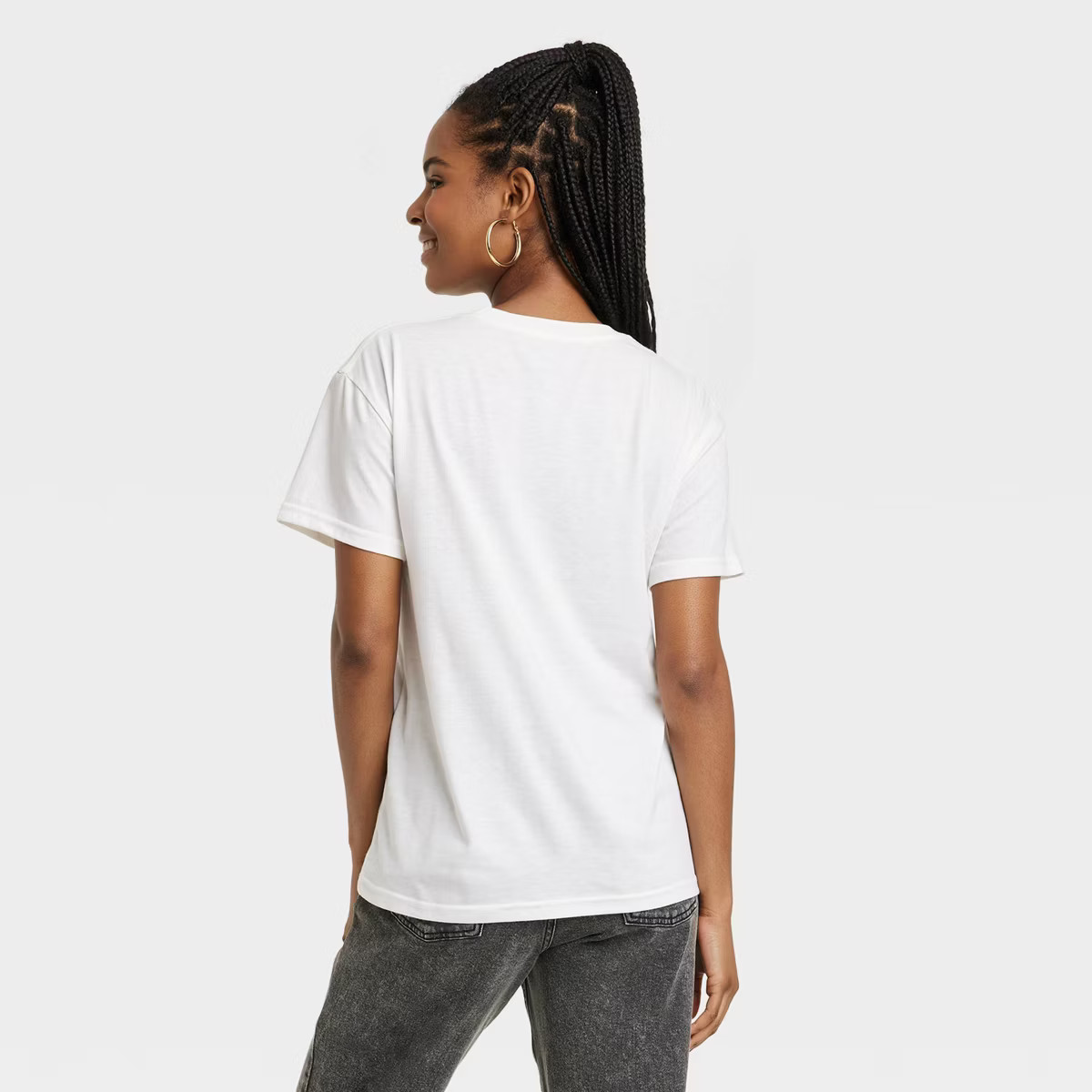 Women's Shades of Beauty Short Sleeve Graphic T-Shirt - Cream | Target