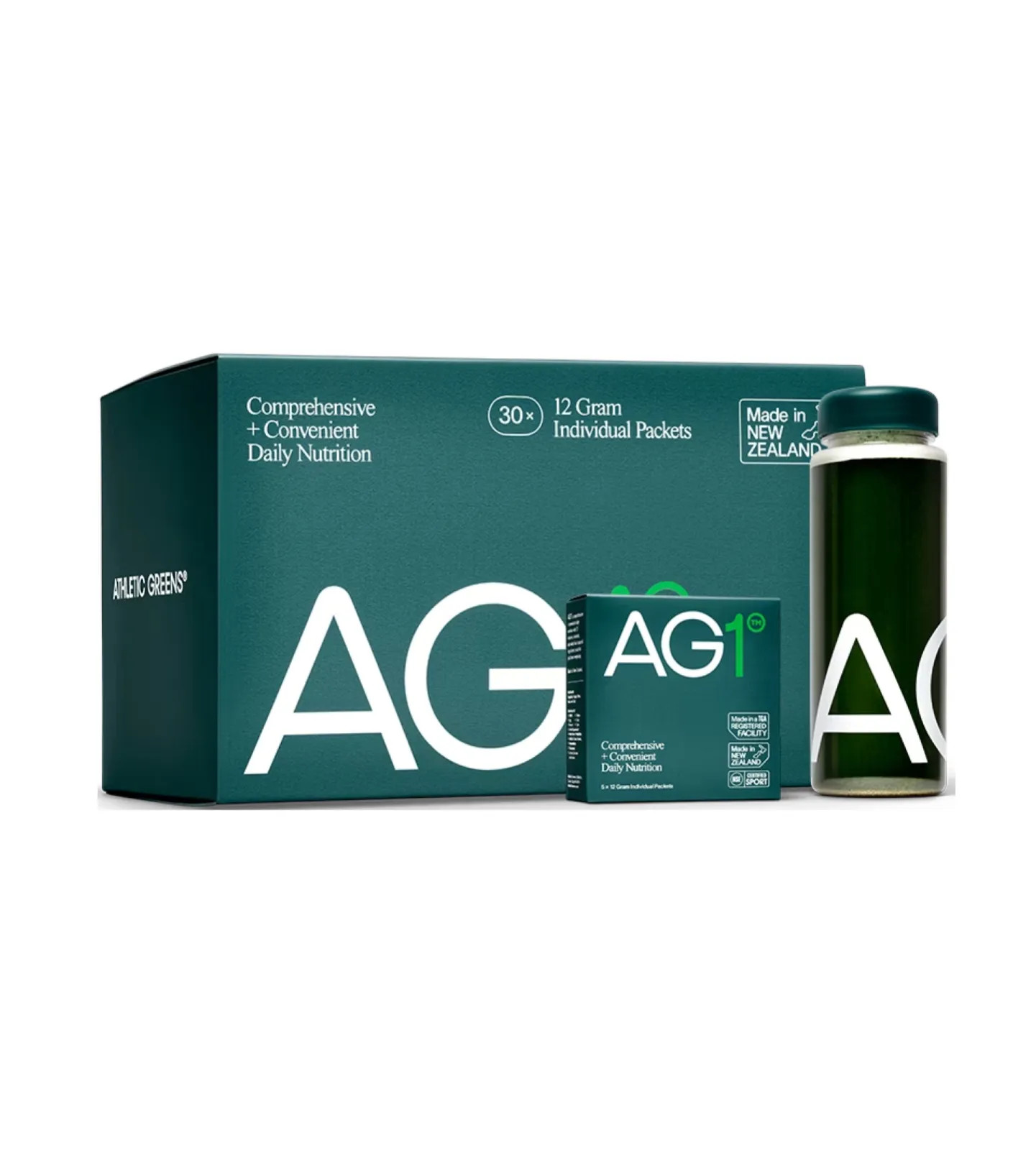 75 vitamins, minerals, and whole-food sourced nutrients in one convenient daily serving. One scoo... | AG1