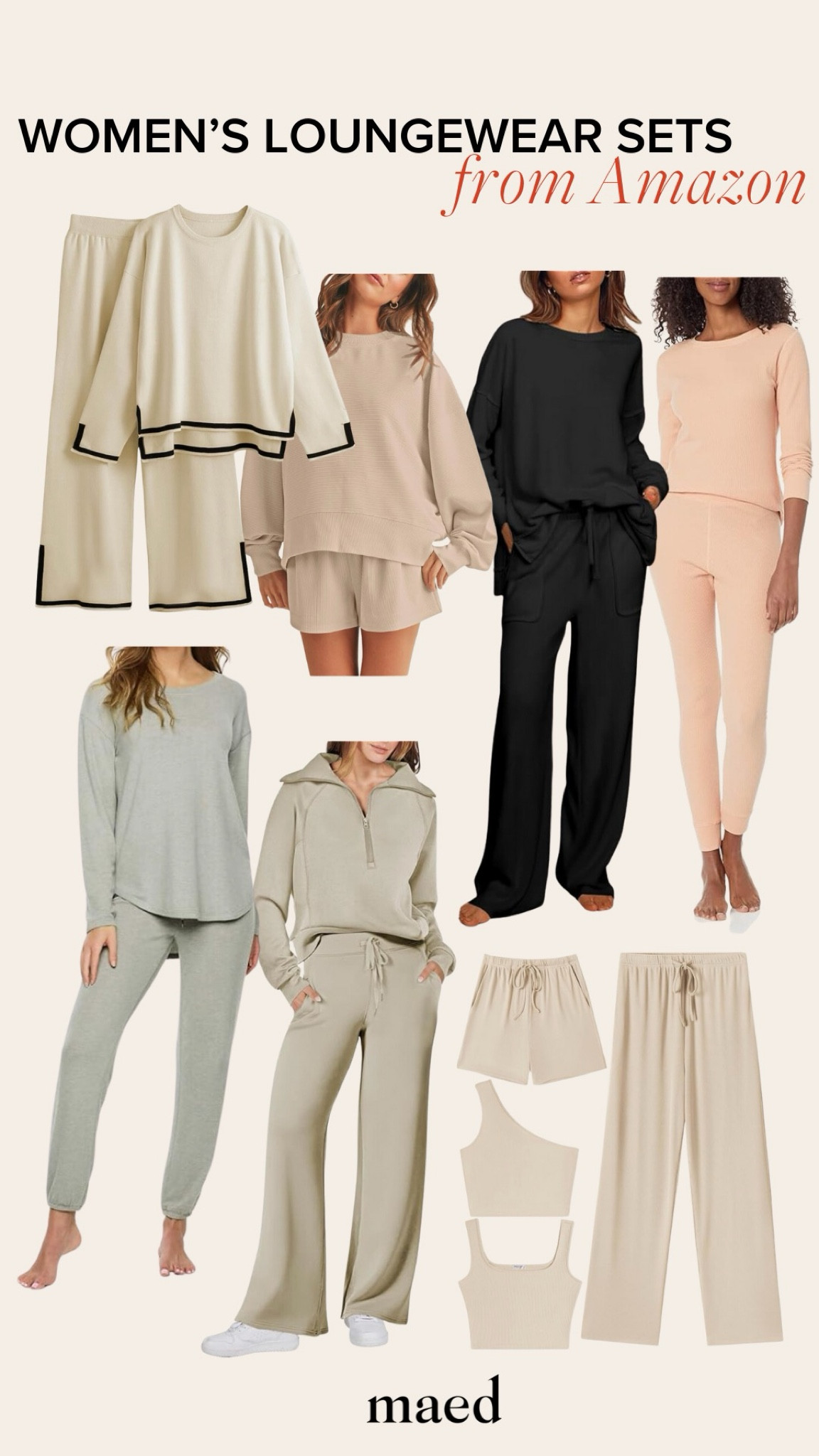 Loungewear sets, Amazon fashion, casual finds, affordable fashion, comfy looks, self care finds 

#LTKmidsize #LTKfindsunder100 #LTKstyletip