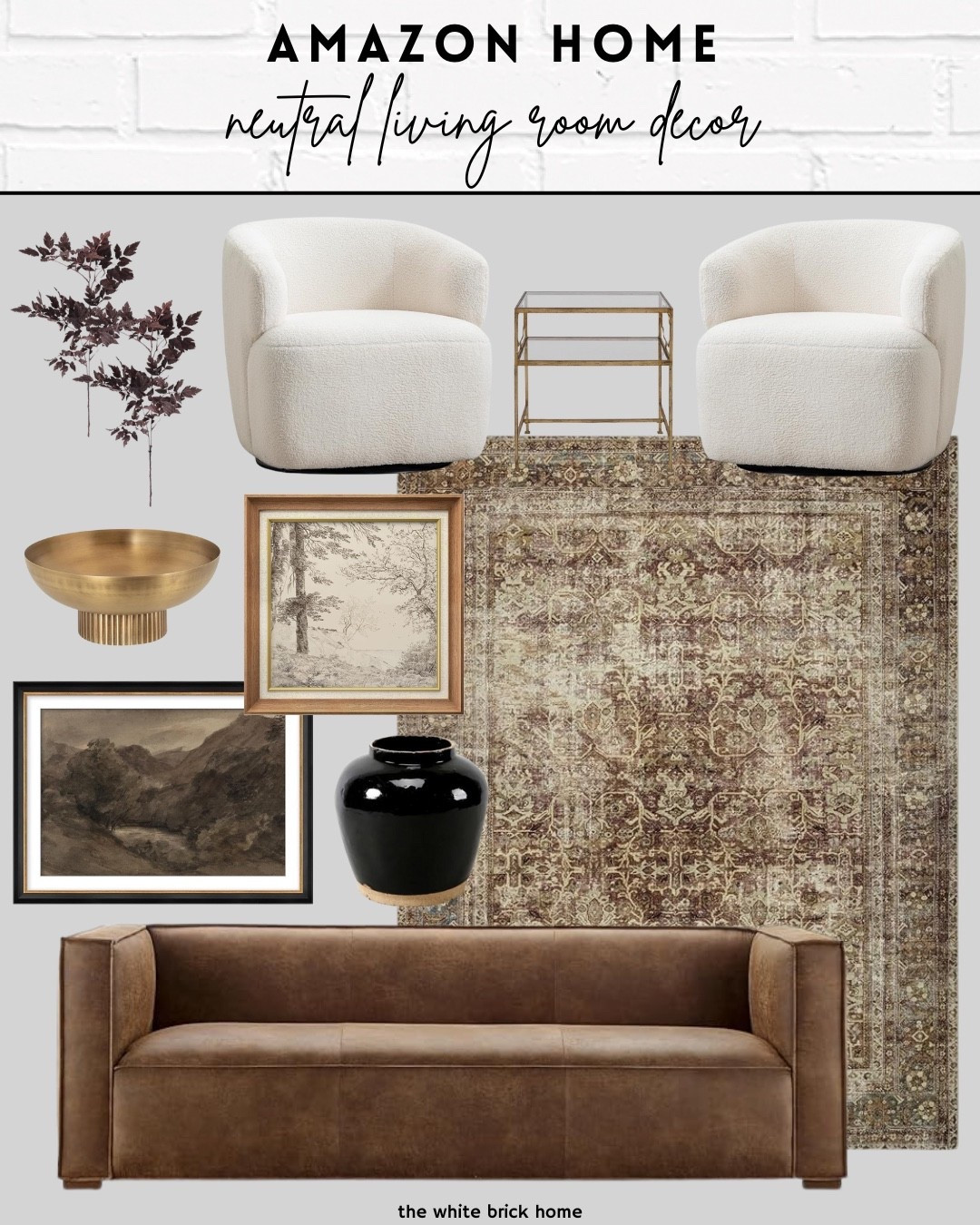Beautifully toned Amazon home finds! 

🖤🖤

Living room, living room decor, living room finds, living room furniture, Amazon living room design, Amazon furniture, couch, sofa, wall art, area rug, accent chair, faux greenery, bowl, accent table, loloi rug, area rug, home design, furniture ideas 

#LTKSaleAlert #LTKFindsUnder50 #LTKHome