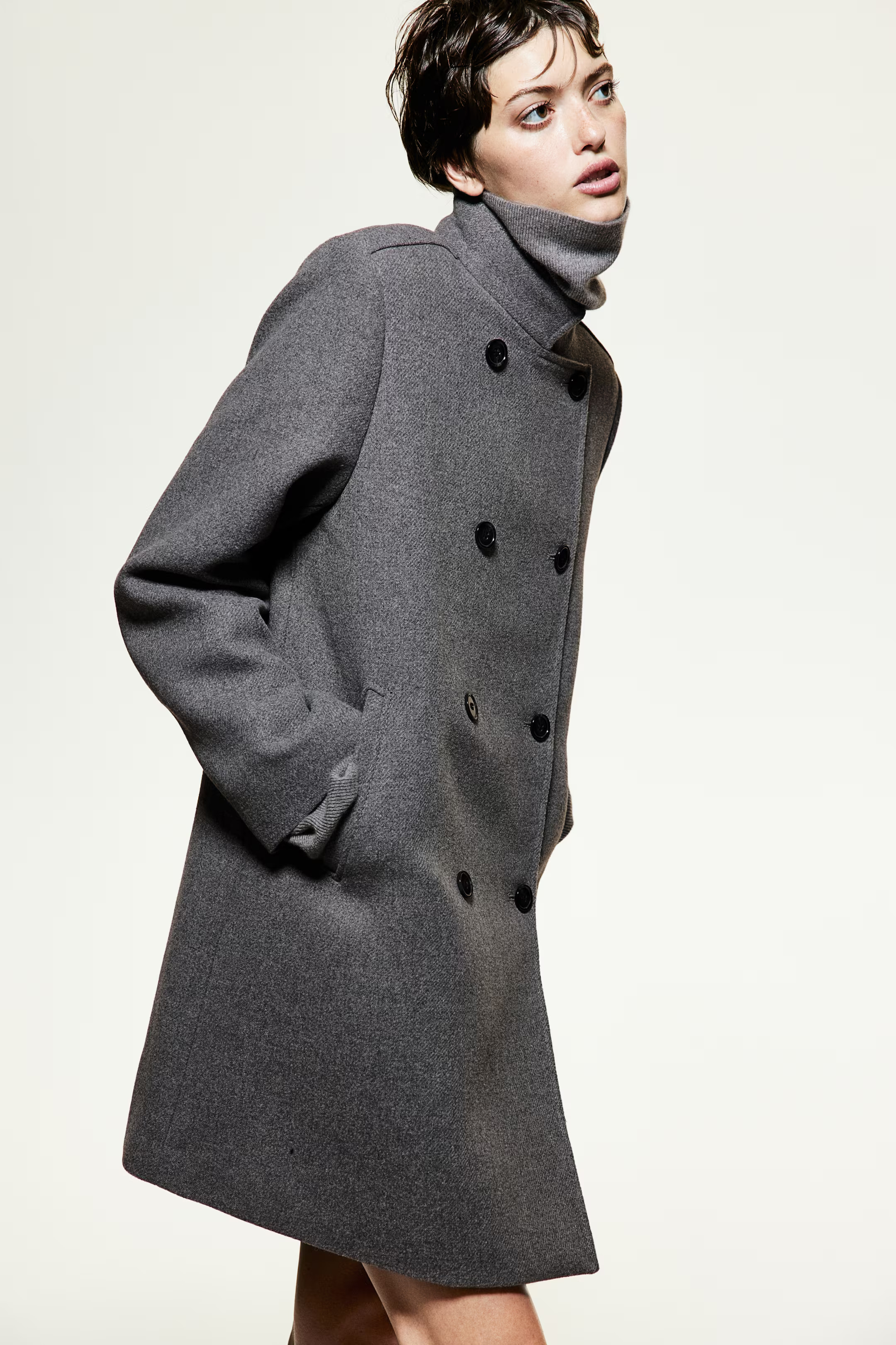 Double-Breasted Car Coat | H&M (US + CA)