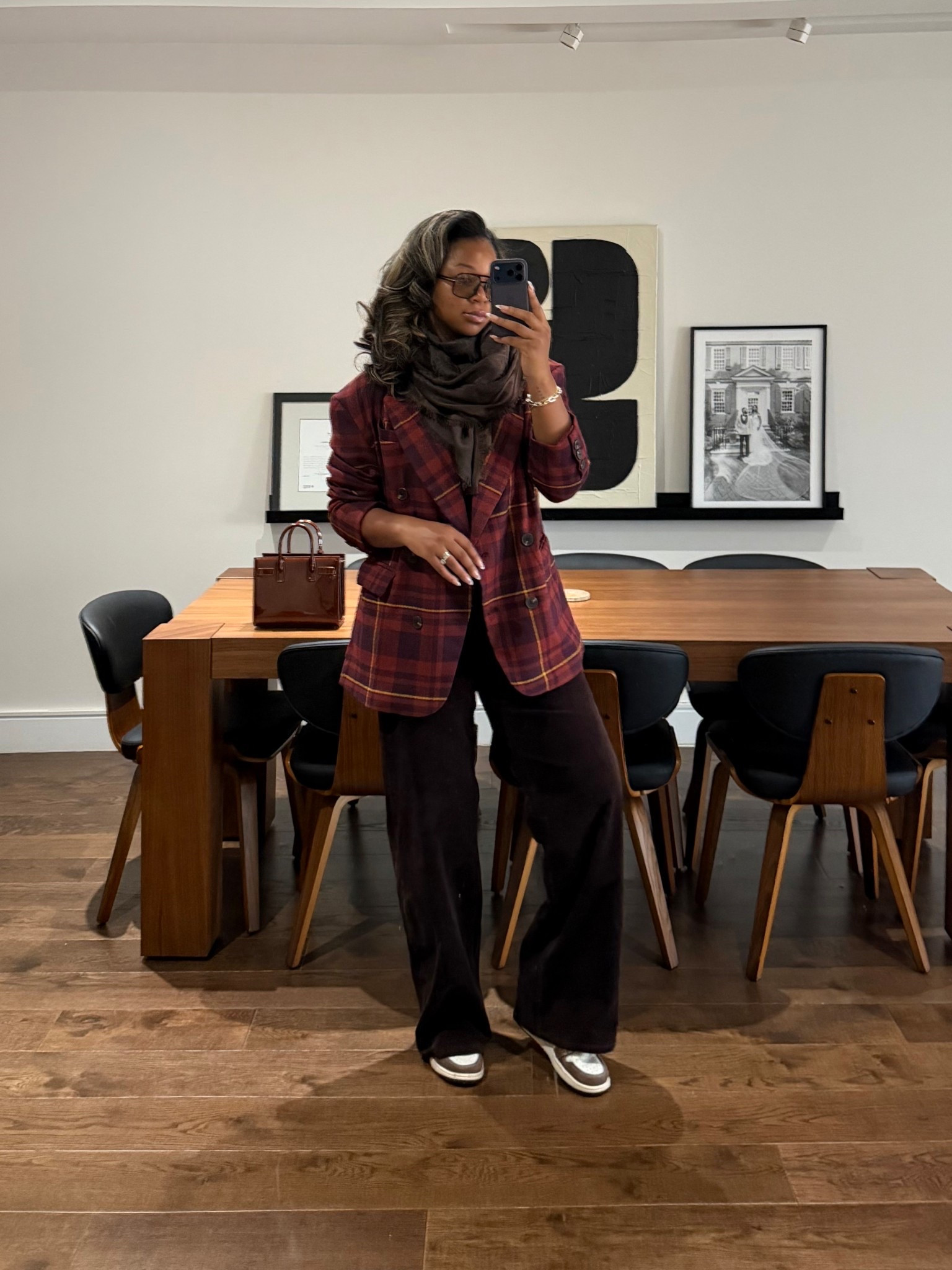 Large blazer medium tank and large tall pants 😍😍😍

#LTKStyleTip #LTKTall #LTKMidsize