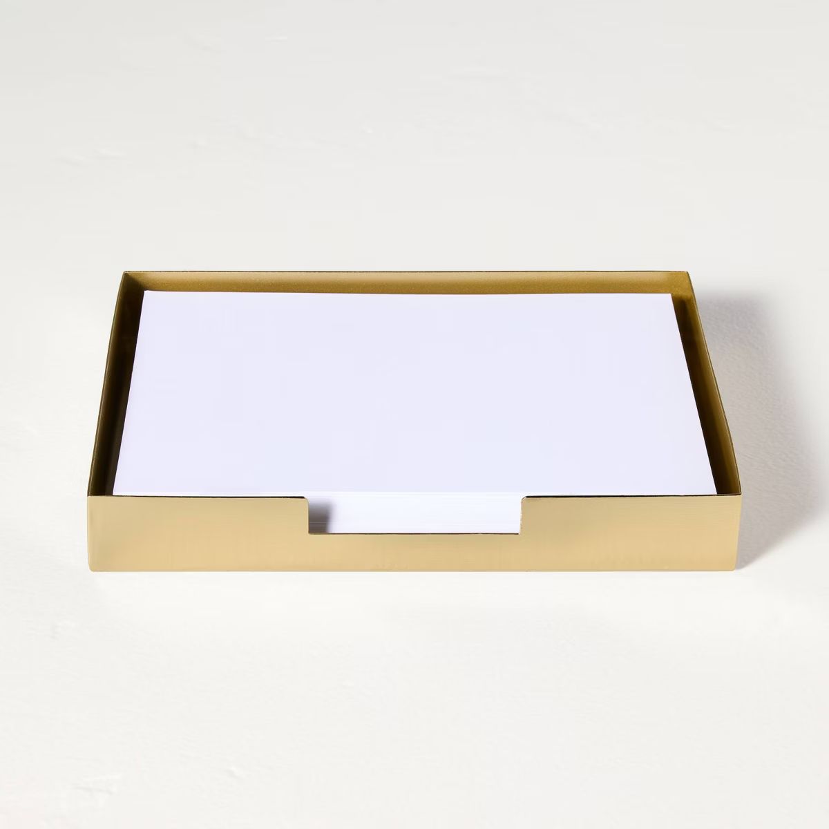 Brass Note Tray - Hearth & Hand™ with Magnolia | Target