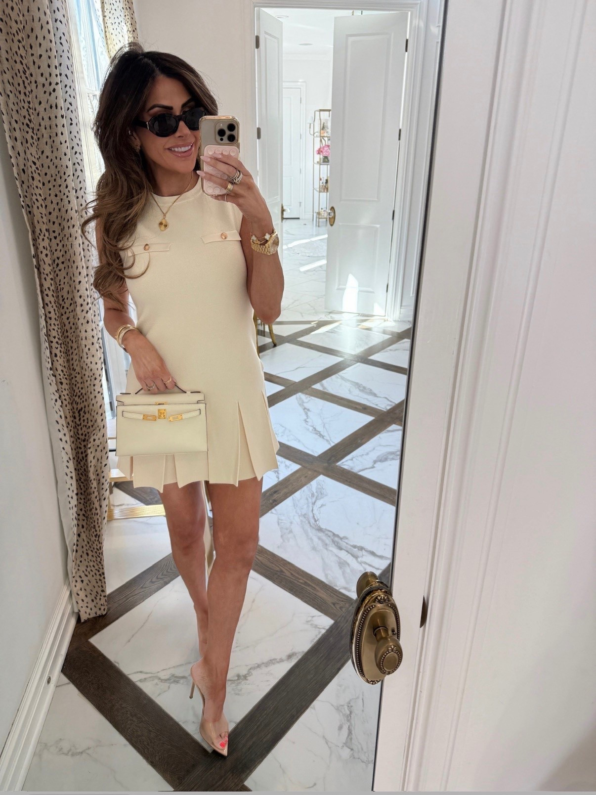 Wearing a size small in dress! 

Spring dress, summer dress, Easter dress, clear heels, best heels, women’s sunglasses, Nordstrom fashion, Emily Ann Gemma 

#LTKmomlife #LTKBeauty #LTKTravel