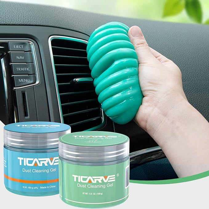 TICARVE Cleaning Gel for Car Putty Car Slime Cleaning Car Detail Putty Tools Car Interior Cleaner... | Amazon (US)