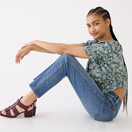 10" vintage slim-straight jean in Willow wash | J. Crew US