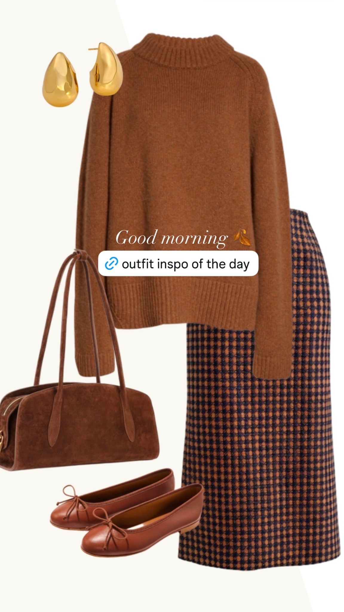 Fall outfit inspiration

#OOTD
#falloutfit
#sweater
#longskirt
#fallstyle