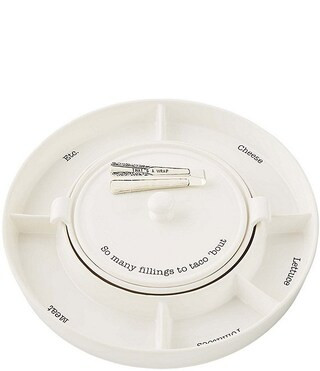 Taco Bar and Tortilla Warmer Set | Dillard's