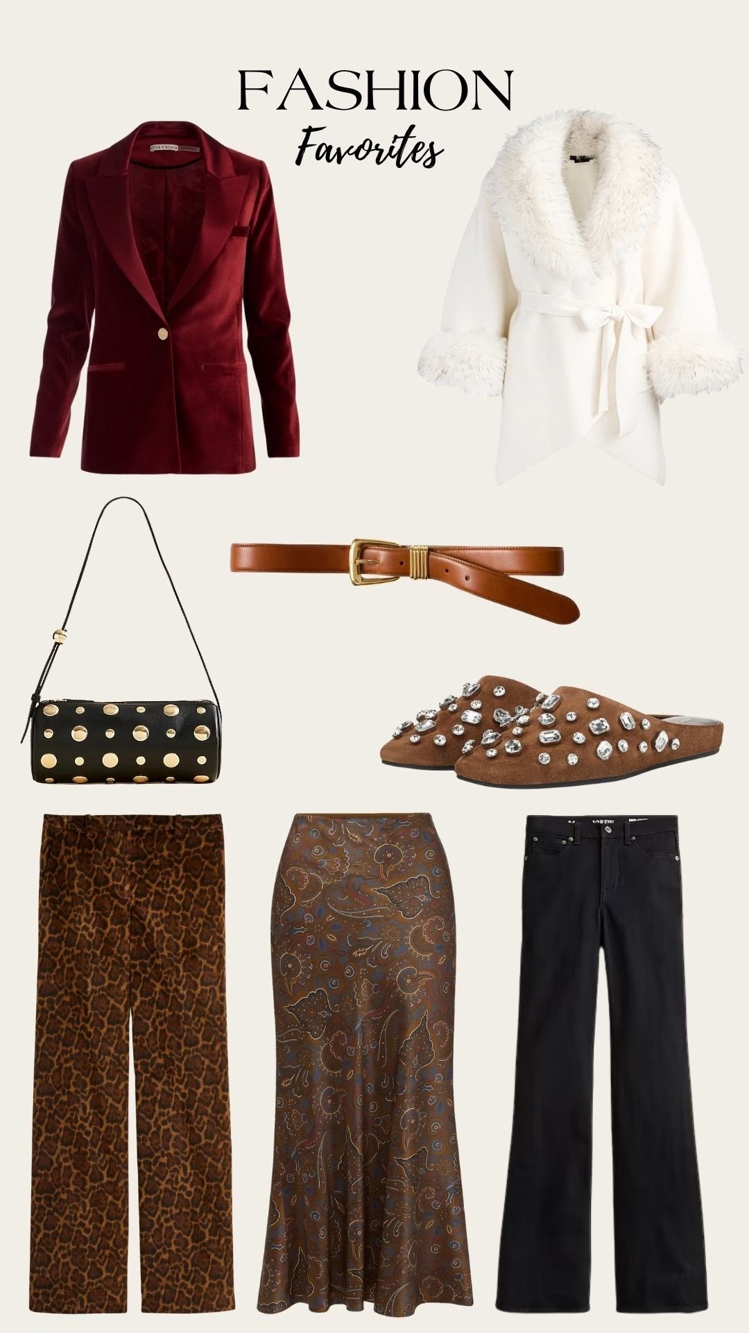 Fashion favorites!!

Alice & Olivia - Veronica Beard - J Crew - Outfit ideas - Shoes - Belts - Skirts - Pants - Blazers - Cardigans - Jeans - Gift Guide - Holiday Outfit Inspo - Luxury 

#LTKootd #LTKgrwm #LTKHoliday