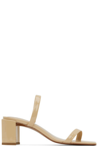 Beige Tanya Sandals | SSENSE