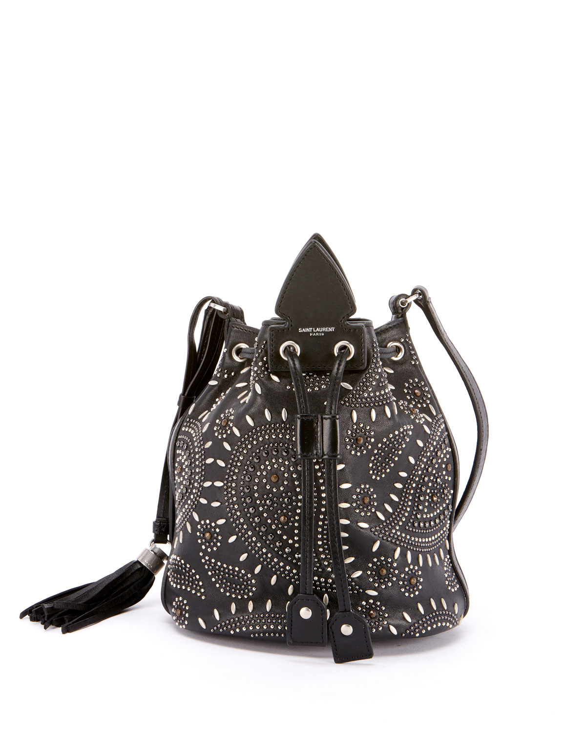Anja Small Studded Bandana Bucket Bag | Bergdorf Goodman