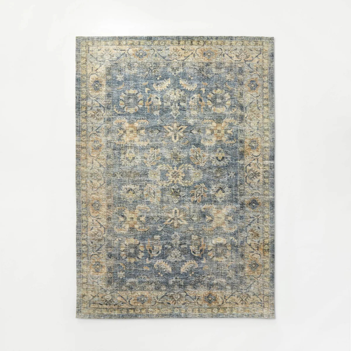 5'x7' Warm Bright Area Rug Indigo - Threshold™ designed with Studio McGee | Target
