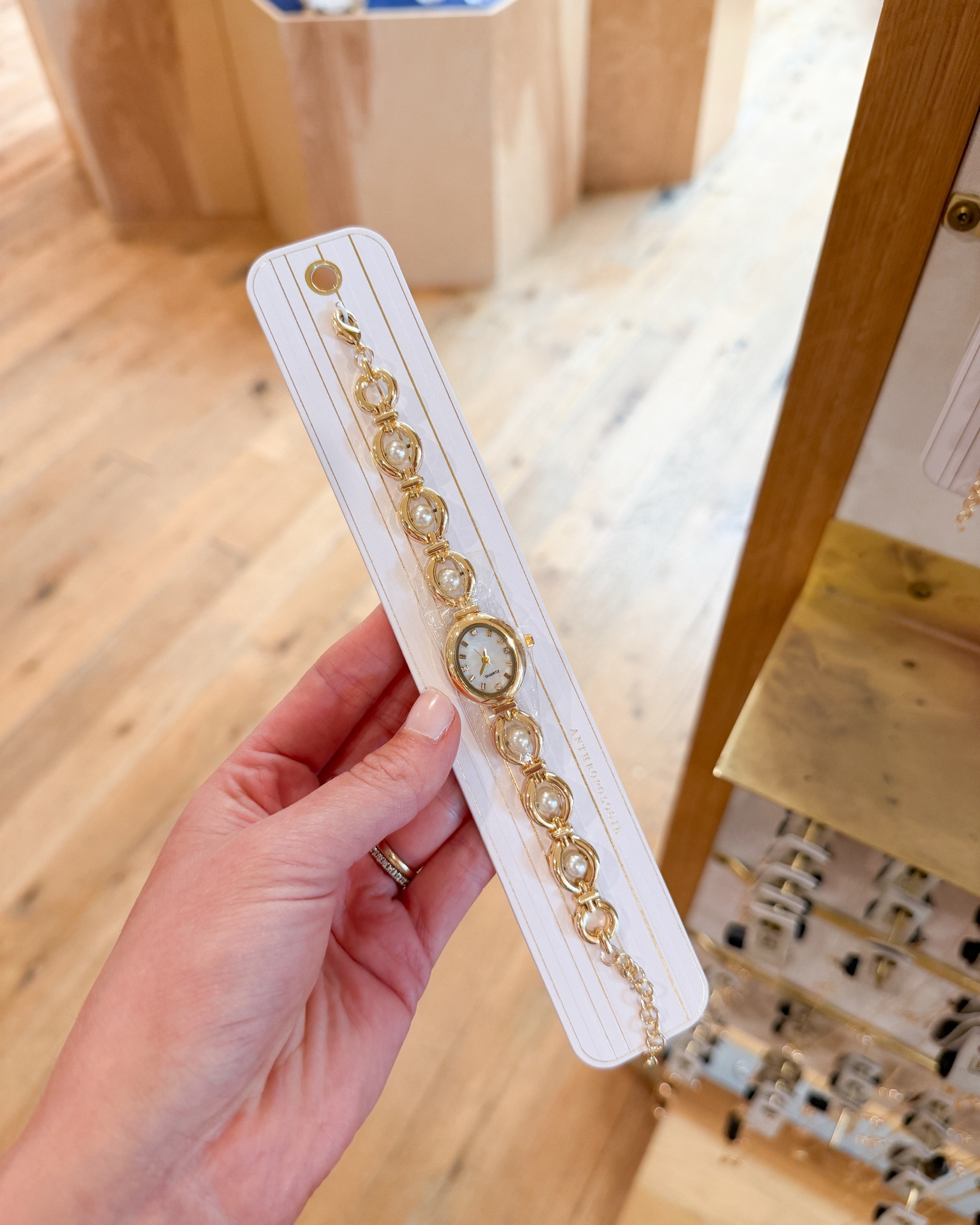 Cute and affordable watches I saw at Anthro!