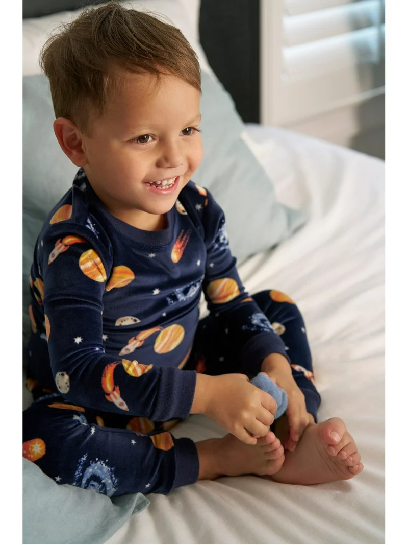 Carter's Child of Mine Toddler Cozy Pajama Set, 2-Piece, Sizes 12M-5T | Walmart (US)