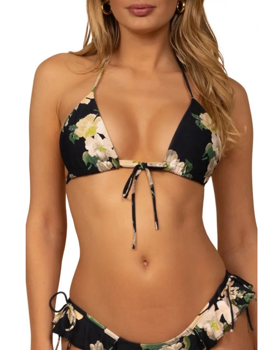 Bikini season is upon us! This floral one is beautiful 