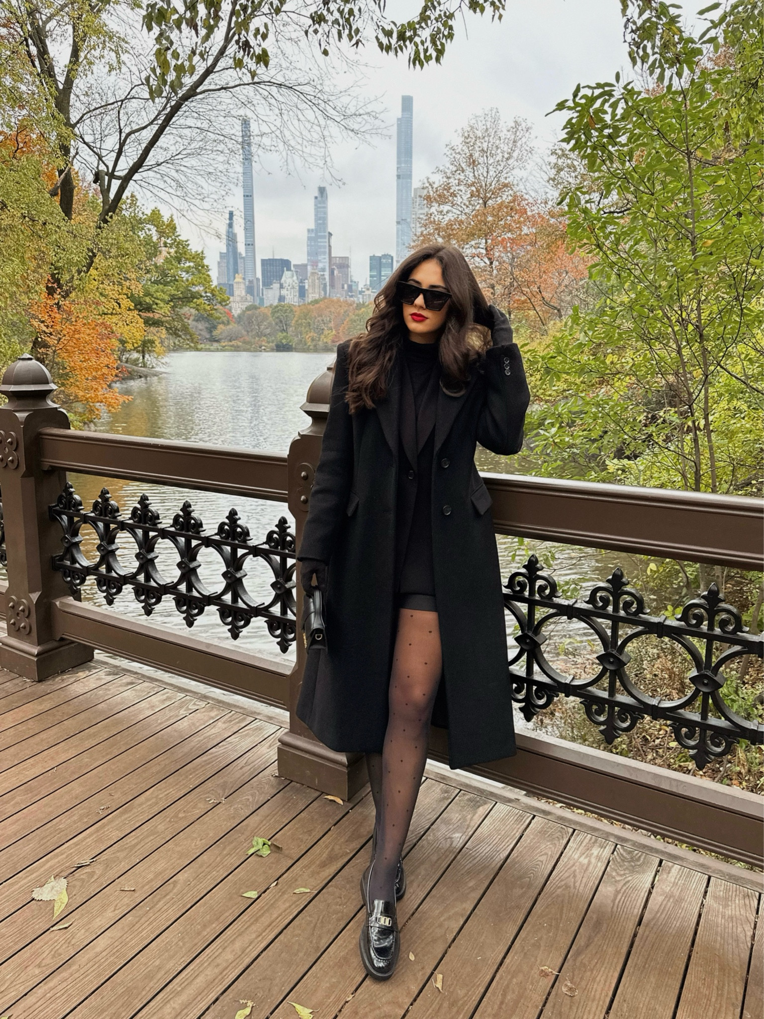 All black winter outfit with tights 🖤

#LTKstyletip #LTKCyberWeek #LTKtravel