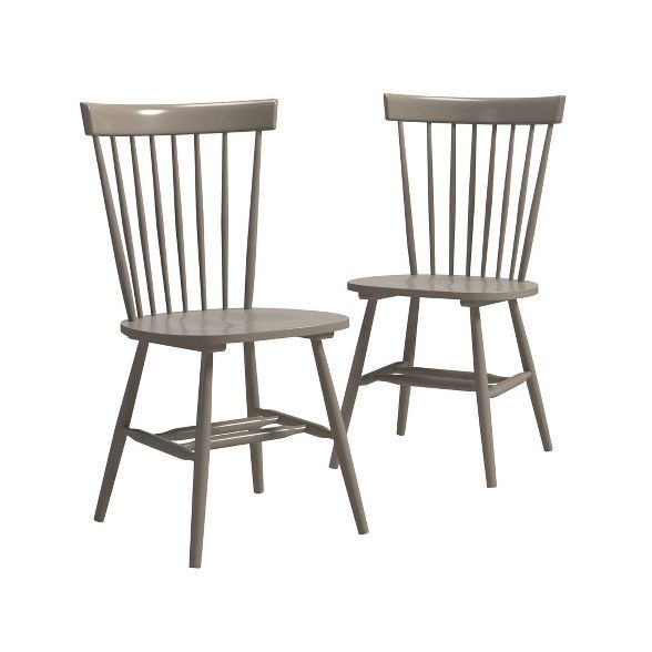 2pk New Grange Spindle Back Accent Chairs - Sauder | Target