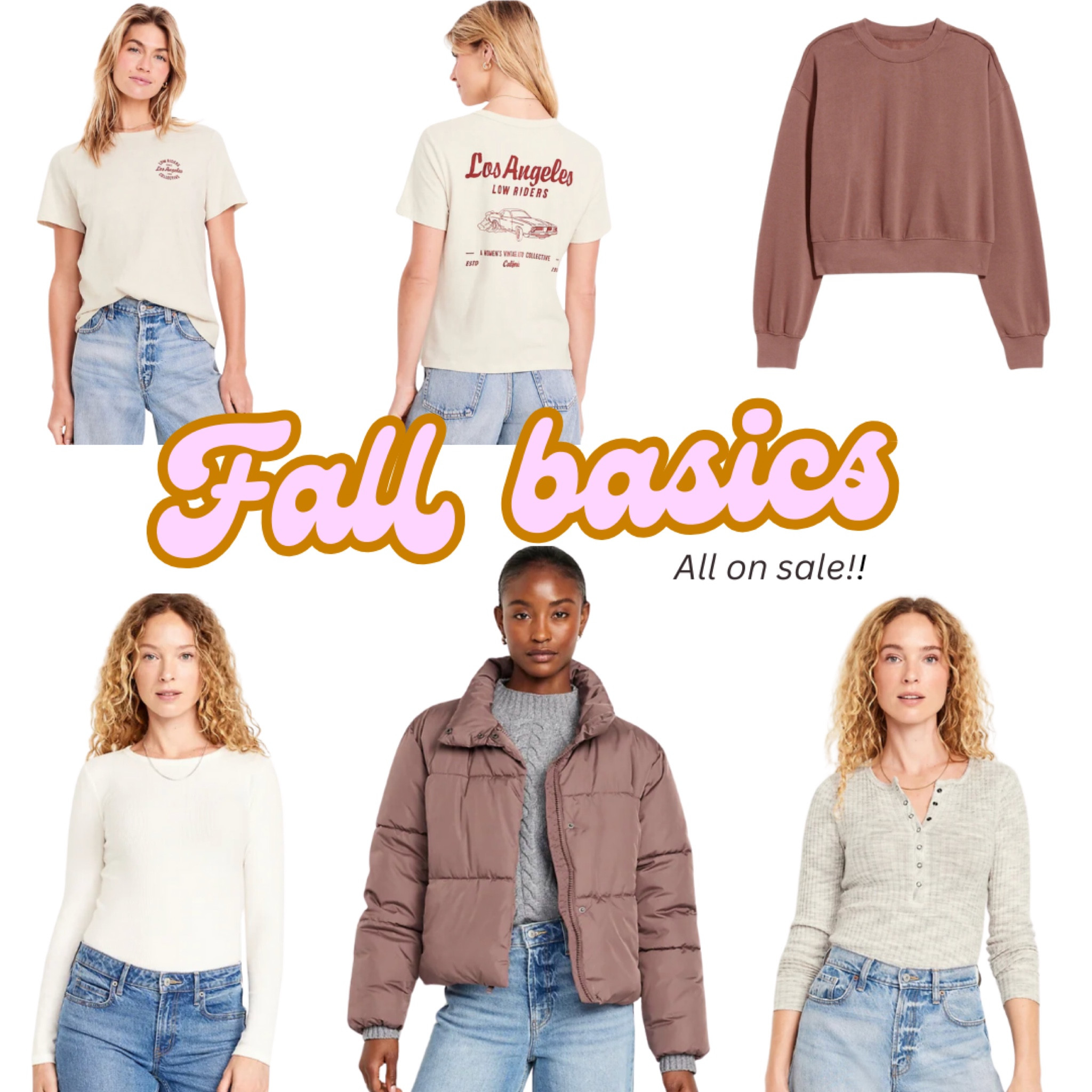 BIG SALE on basics! All of this came to $120 🎉