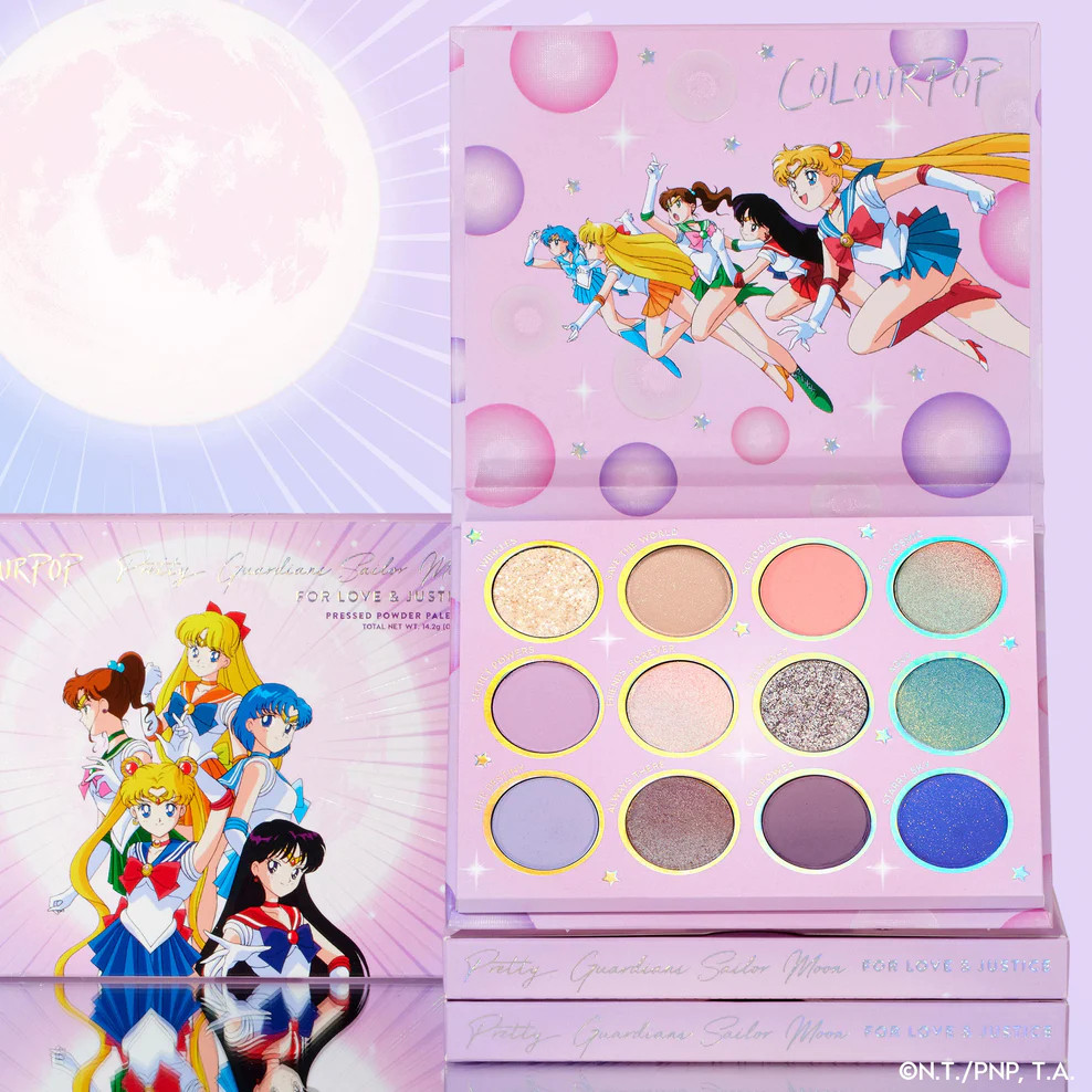 For Love & Justice Sailor Guardian Shadow Palette | Colourpop