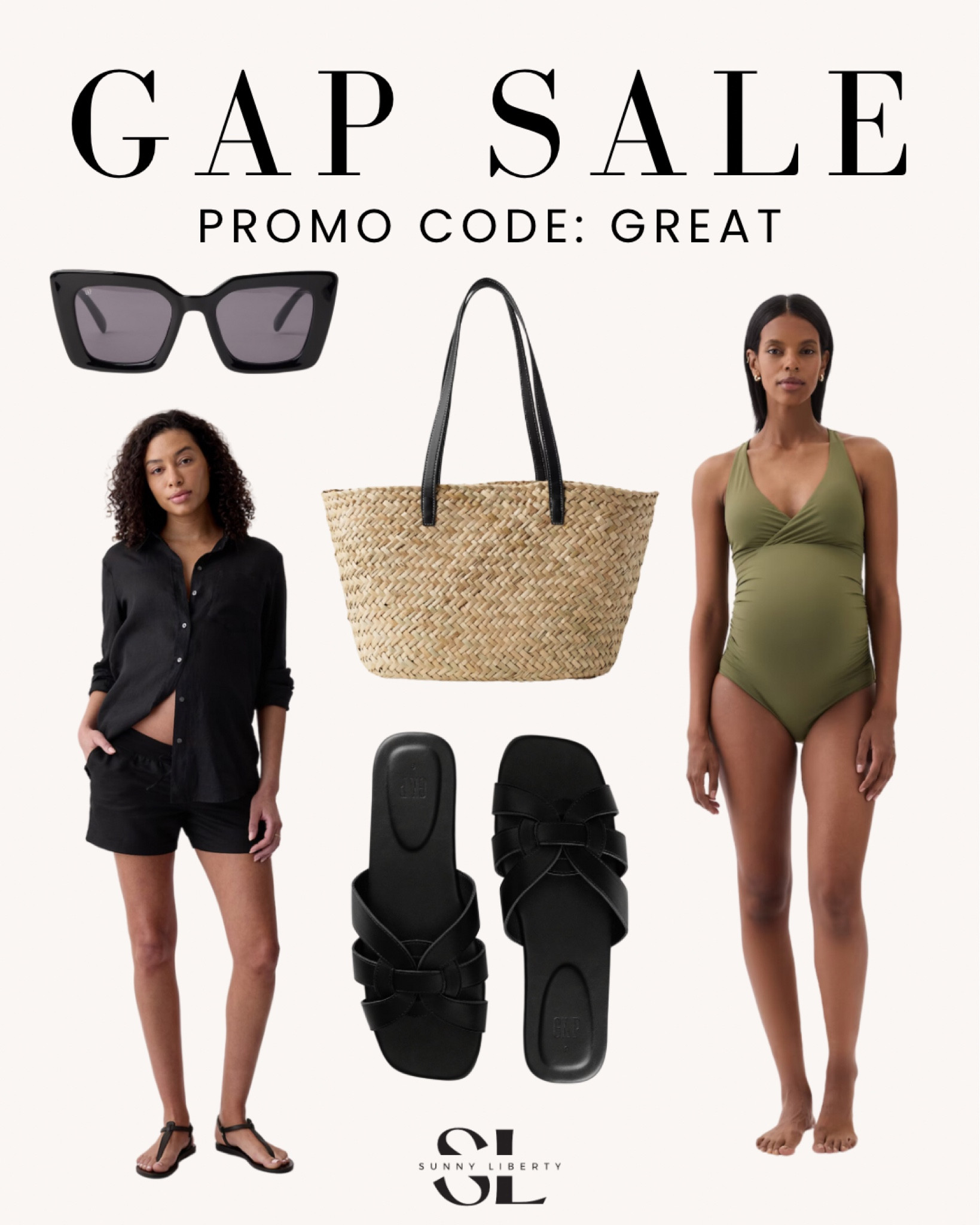 I’ve started browsing around for some summer vacation looks and noticed that Gap has a 30% off promo code right now so I ordered some maternity swimsuits and this matching set that would make a great cover-up.





sale | maternity swimsuit | maternity summer | bump style | maternity outfit | maternity vacation | florida | cruise | lake weekend | boat day | poolside | pool day | swimwear | discount | promo code | on sale | under $100 | under $50 | bump | beach | sandals | beach bag | tote bag | matching set | sale alert | mom style | over 40

#LTKBump #LTKFindsUnder100 #LTKSaleAlert
