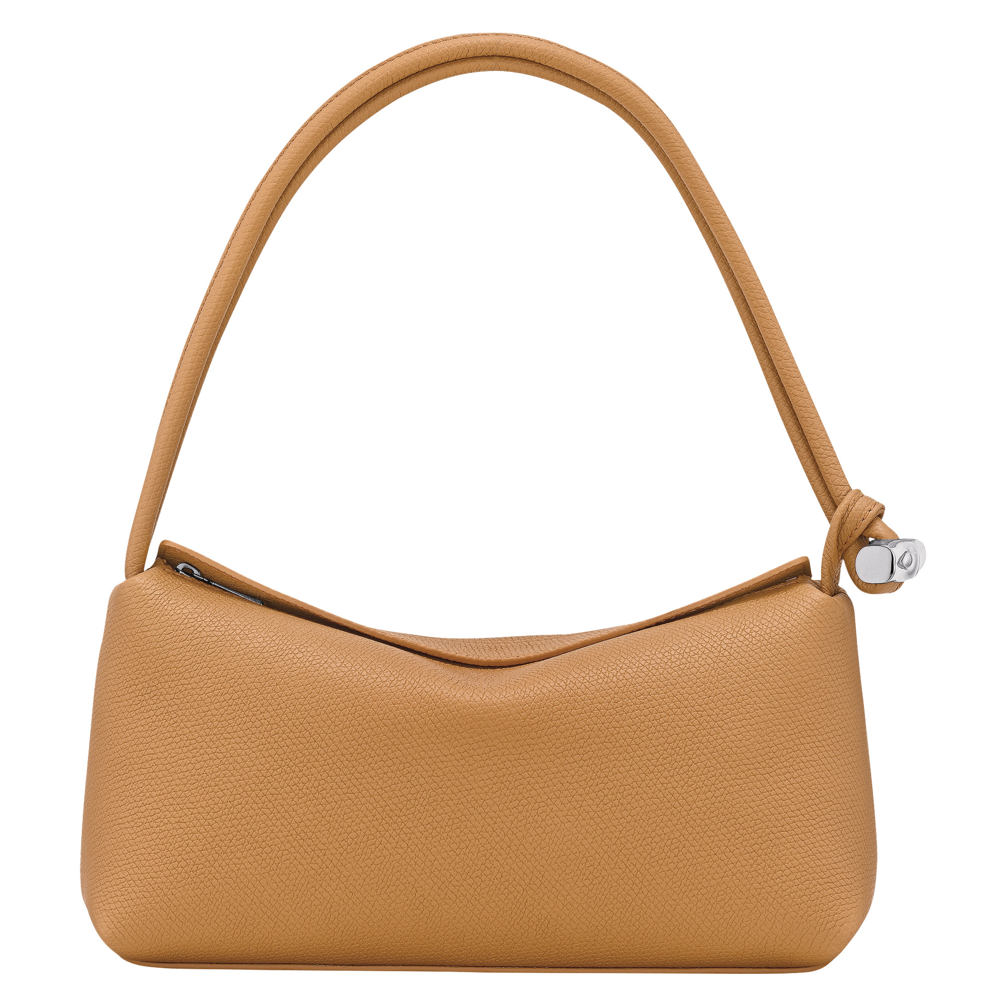 Le Roseau M Shoulder bag Walnut - Leather | Longchamp US | Longchamp