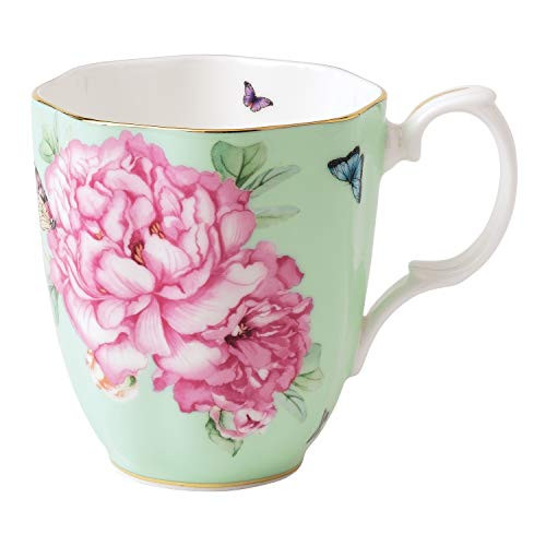 Miranda Kerr For Royal Albert Friendship Vintage Mug, Sage Green, 13.5 oz | Amazon (US)