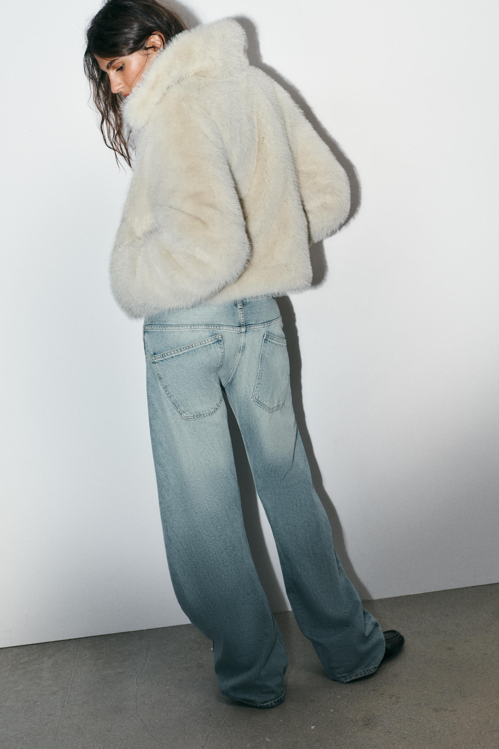 SHORT FAUX FUR COAT | Zara US