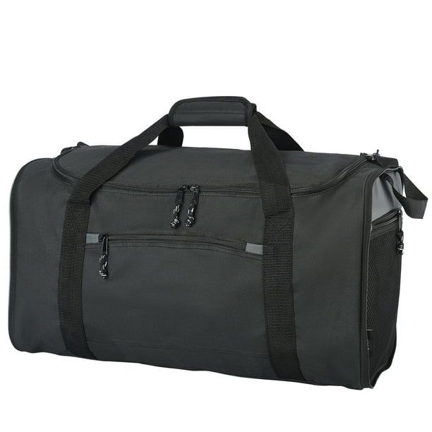 Protege 20" Collapsible Sport and Travel Duffel Bag, Black | Walmart (US)