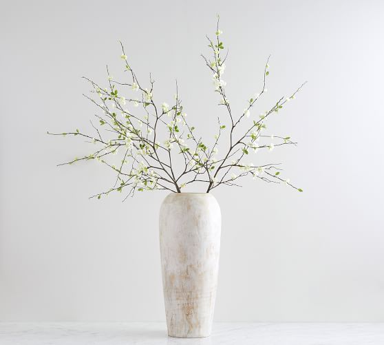 Faux White Blossom Branch | Pottery Barn (US)