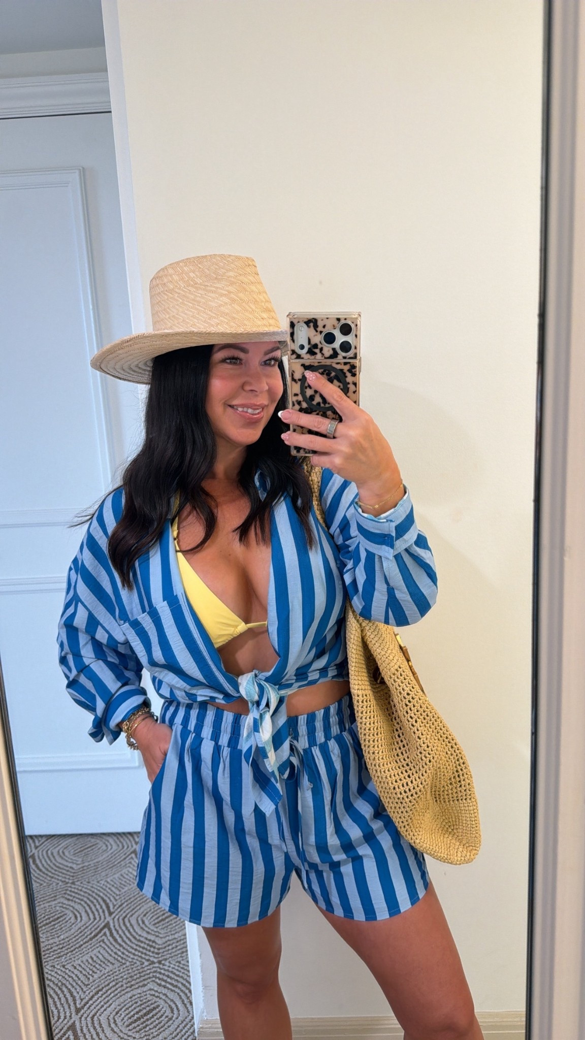 Vacation 
Cover up 
Bikini

#LTKSeasonal #LTKTravel