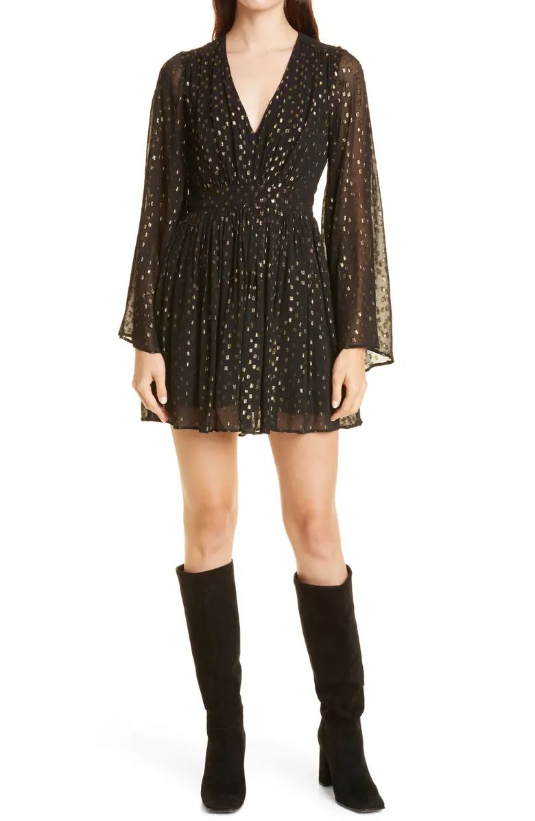 MILLE Goldie Long Sleeve Mini Dress | Nordstrom | Nordstrom