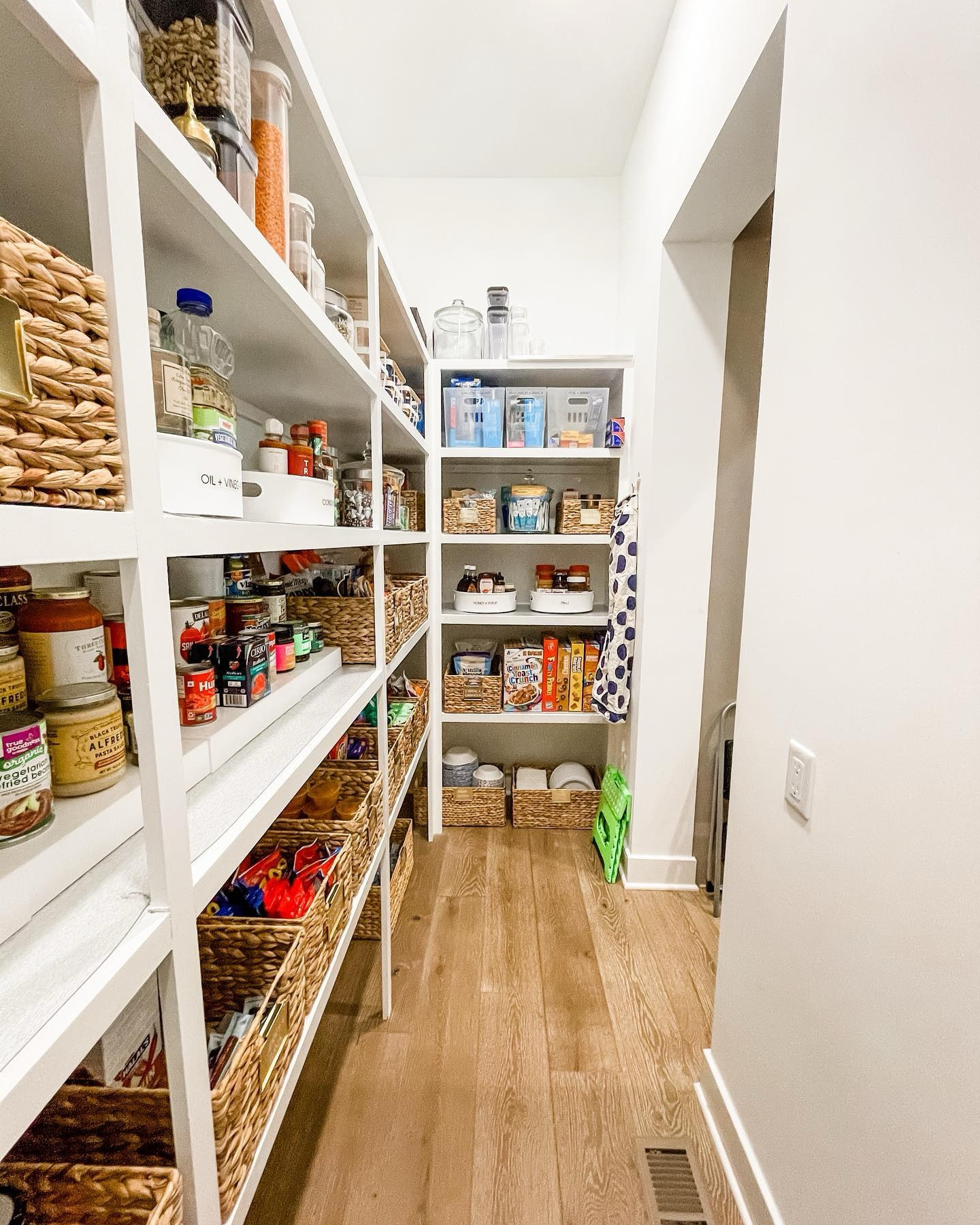 Client’s biggest concern is whether or not they’ll be able to maintain their space after I leave. 
•
My goal is to work with each client to create a system that meets them where they are at, so that it is easy to keep up! No sense in getting overly complicated!!
•
And the real trick in many spaces is our use of baskets! They conceal a heck of a lot!! 😜