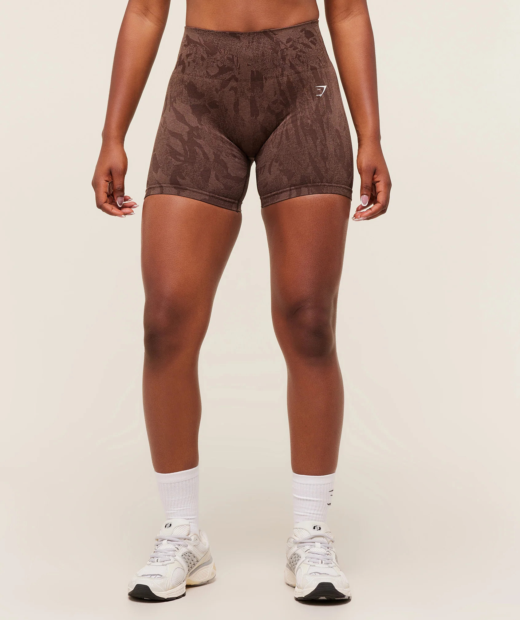 Gymshark Adapt Camo Seamless Shorts - Archive Brown/Soft Brown | Gymshark US