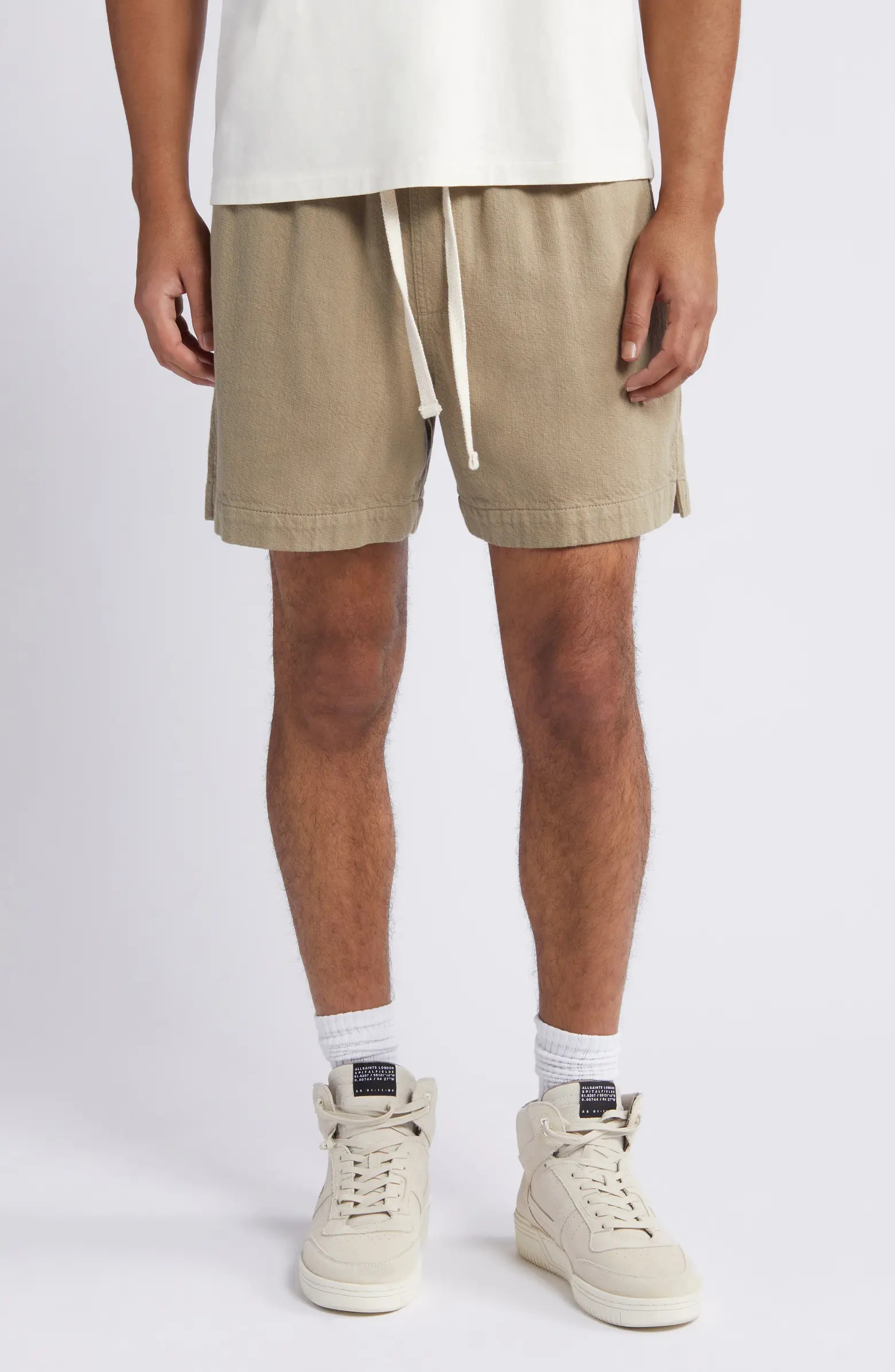Elastic Waist Cotton Terry Shorts | Nordstrom