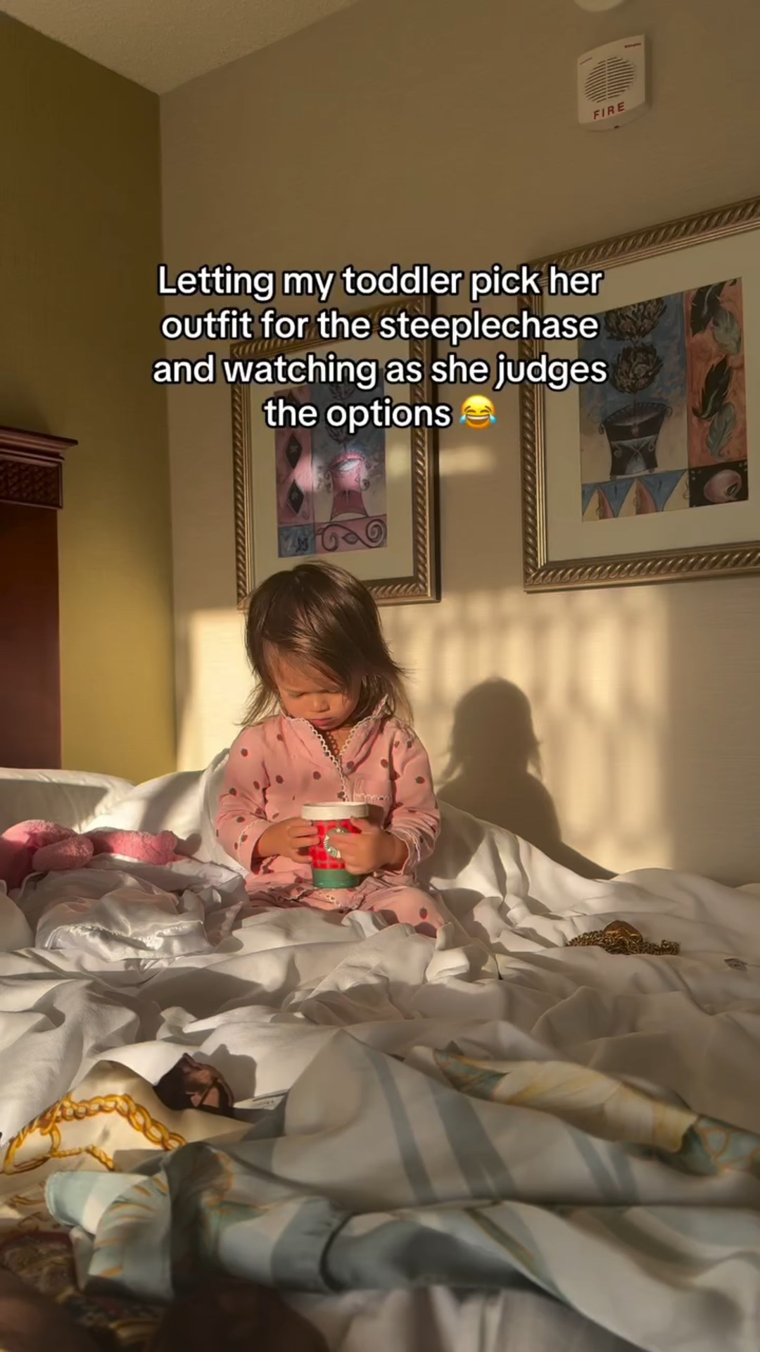 Girl was not impressed with my styling 😂

#kidsbelike #mommydaughter #toddleroutfits #momsover30 #macieminceykids