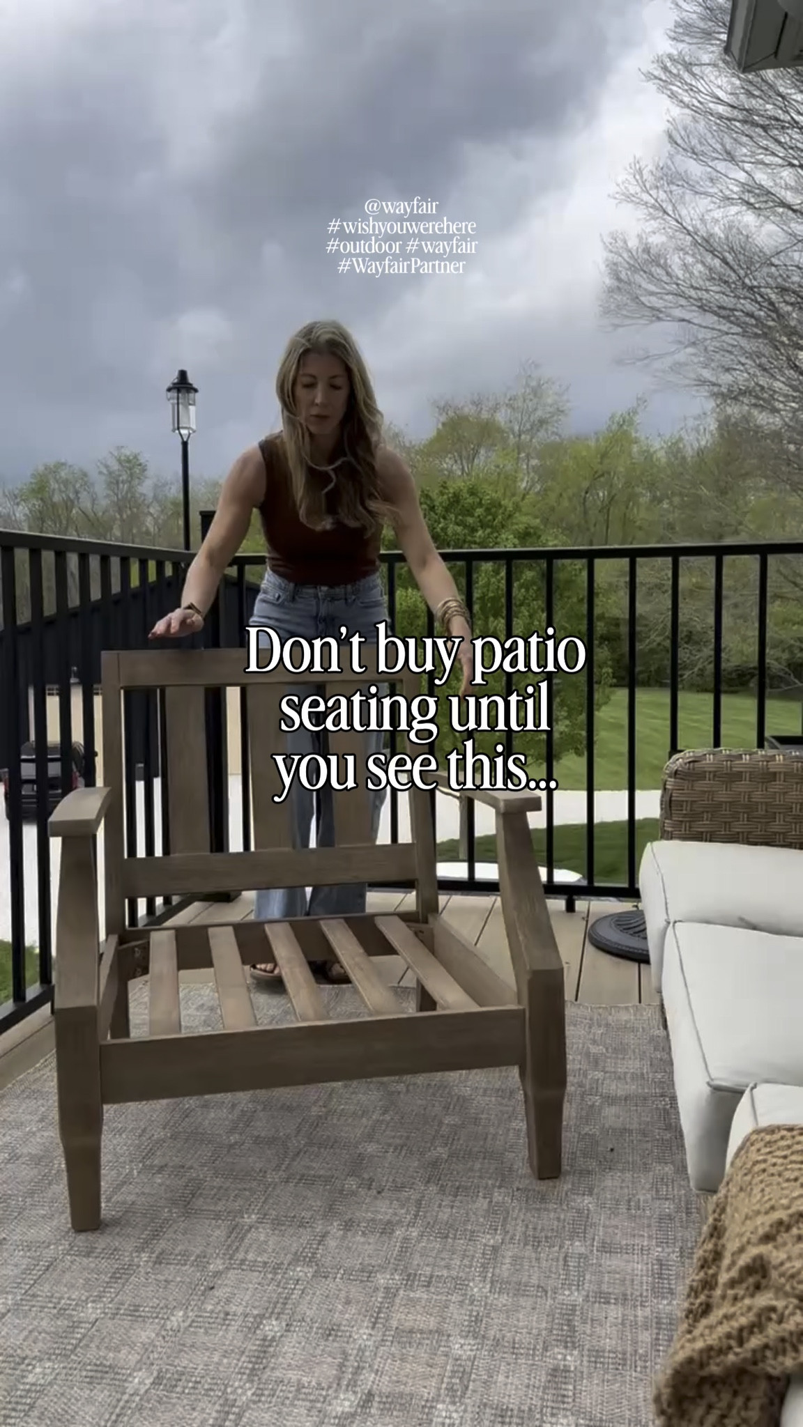 #ad This made our patio feel so much more high end. 

I didn’t want anything bulky or overly matched and this ended up working so much better for our space. It feels more relaxed, way more usable, and just looks more elevated.

The striped lounge chair is so good and perfect by the pool or on a patio. It’s comfortable and just makes the whole space feel more finished. And the ottomans are so versatile. We’ve been using them as extra seating or as a footrest depending on the day.

Be sure to follow us on the @shop.LTK app INTERIORJEMS to see all our exclusive posts 🤍

#liketkit  

@wayfair #wishyouwerehere#outdoor #wayfair #WayfairPartner