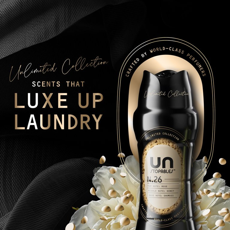 Downy Unstopables Unlimited Collection In-Wash Laundry Scent Booster Beads, N.26 Scent, 21.1 oz | Walmart (US)