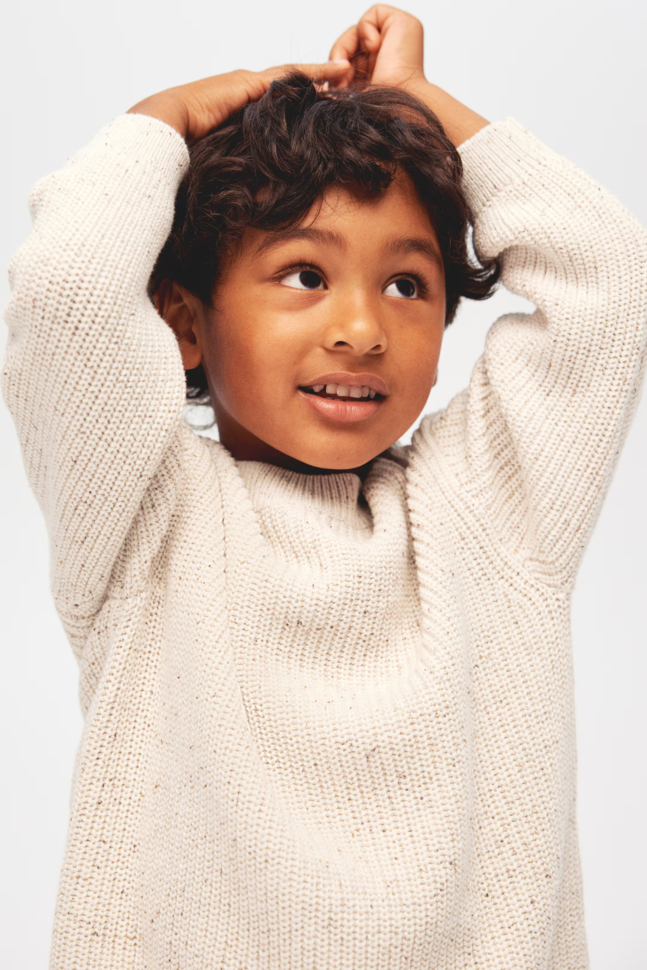 Rib-Knit Cotton Sweater | H&M (US + CA)