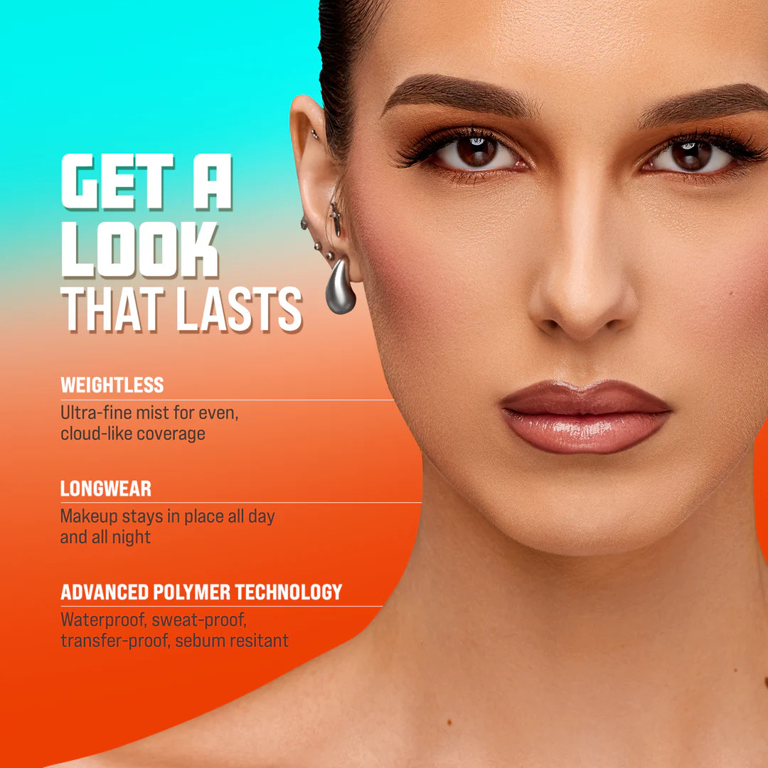 Ready, Set, Sealed Longwear Continuous Fix and Set Spray - Ultra Matte + Waterproof | Juvia's Place