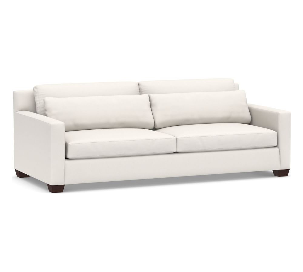 York Square Arm Deep Seat Upholstered Sofa | Pottery Barn (US)