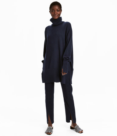 H&M Cashmere Turtleneck Sweater $129 | H&M (US)