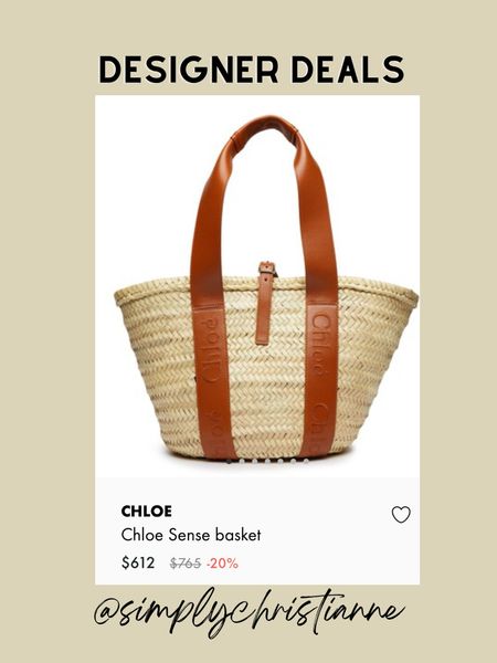 Chloe bag on sale, beach bag, summer bag, vacation outfit 

#LTKSeasonal #LTKsalealert #LTKitbag