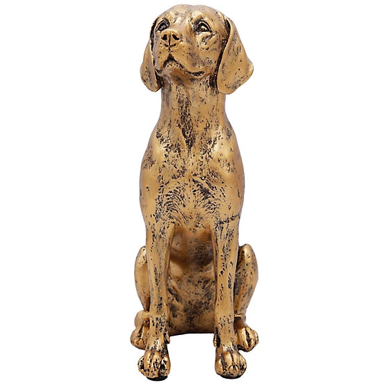 New!Red Shed  Tabletop Dog Decor, 7.2 in., Bronze | Tractor Supply